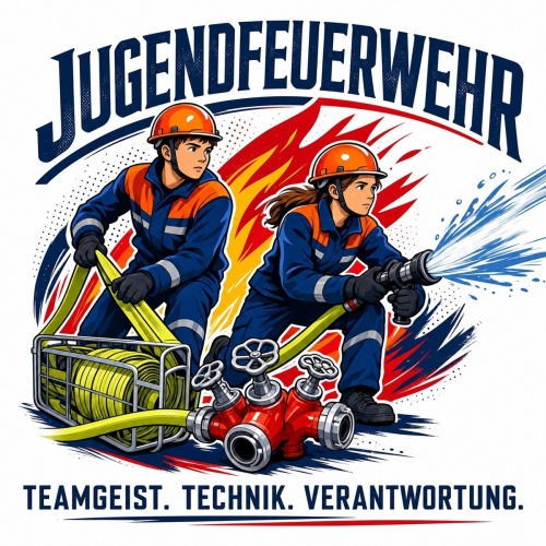 Tasse »Jugendfeuerwehr – Teamgeist. Technik....