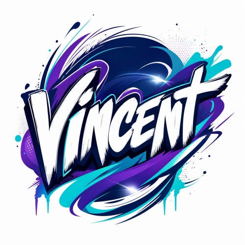 Tasse »Vincent« Graffiti-Design