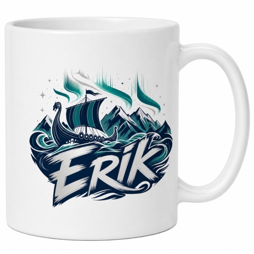 Tasse »Erik – Wikingerschiff &...