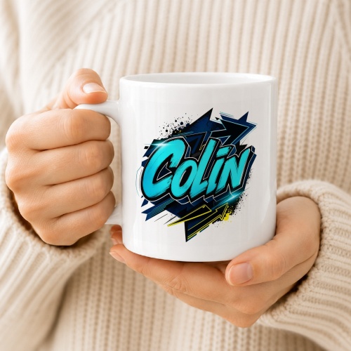 Tasse »Colin Comic-Design«