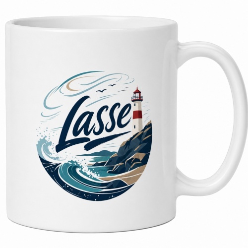 Tasse »Lasse Leuchtturm & Meer«