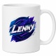 Tasse »Lenny – moderner Name im Grafikstil«