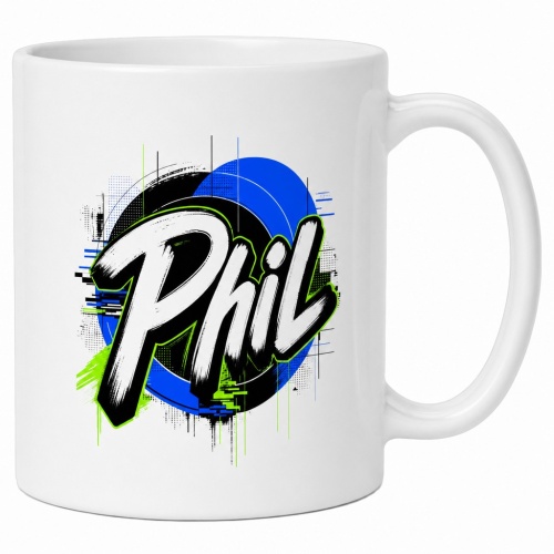 Tasse »Phil – cooler Name im Streetstyle«