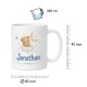 Tasse »Bärchen auf Wolke mit Namen Jonathan«