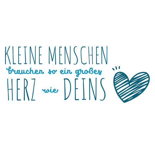 Tasse »Kleine Menschen brauchen...«