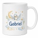 Tasse »Gabriel mit Vogel und Mond«