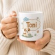 Tasse »Toni Hundemotiv mit Name«