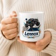 Tasse »Monstertruck mit Name Lennox«