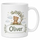Tasse »Bärchen & Name Oliver«