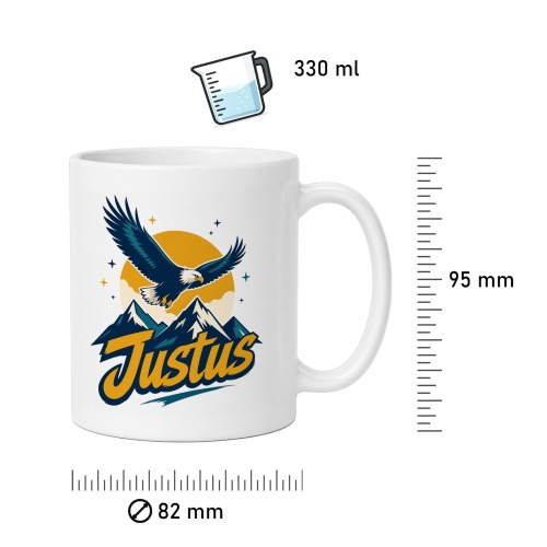 Tasse »Justus Adler & Berge«
