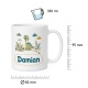 Tasse »Dino mit Name Damian«