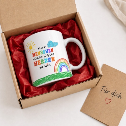Tasse »Kleine Menschen brauchen...«