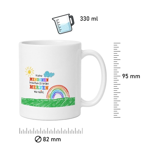 Tasse »Kleine Menschen brauchen...«