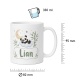 Tasse »Schlafender Panda & Name Lian«