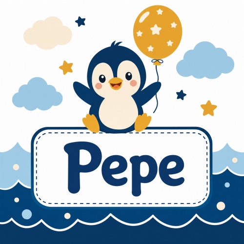 Tasse »Pinguin mit Ballon – Pepe«