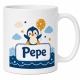 Tasse »Pinguin mit Ballon – Pepe«
