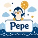 Tasse »Pinguin mit Ballon – Pepe«