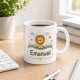 Tasse »Löwe mit Name Emanuel«