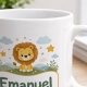 Tasse »Löwe mit Name Emanuel«