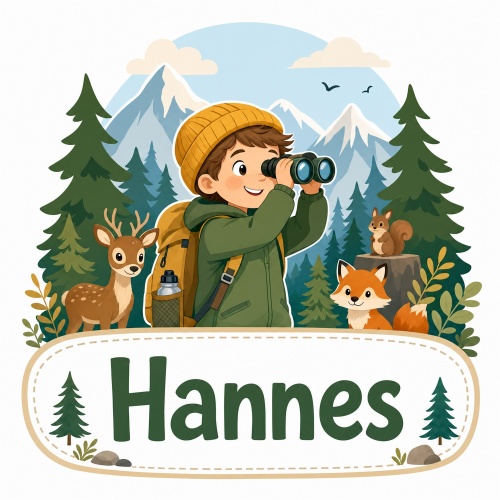 Tasse »Hannes im Wald-Abenteuer«
