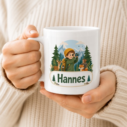 Tasse »Hannes im Wald-Abenteuer«