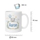Tasse »Elefant mit Name Aaron«