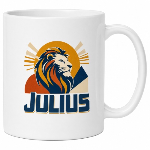 Tasse »Julius – Löwenmotiv«