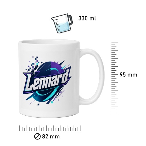 Tasse »Lennard Gaming-Design«