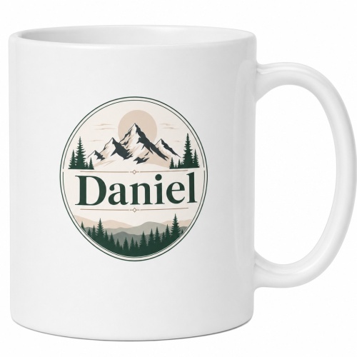 Tasse »Daniel mit Bergmotiv«