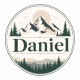 Tasse »Daniel mit Bergmotiv«