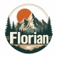 Tasse »Florian – Berge & Sonne«