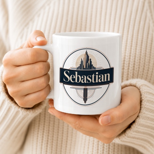 Tasse »Sebastian Skyline Art Deco«