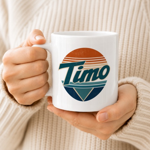 Tasse »Timo Retro-Design«