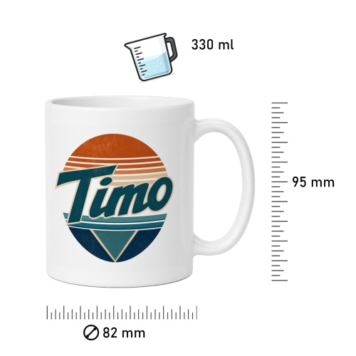 Tasse »Timo Retro-Design«