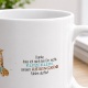 Tasse »Danke... klitzeklein... riesengroß«
