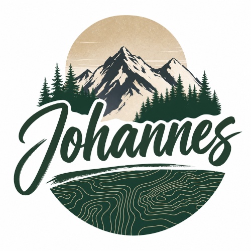 Tasse »Johannes – Berglandschaft«
