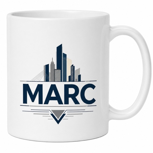Tasse »Skyline mit Name Marc«
