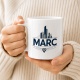 Tasse »Skyline mit Name Marc«