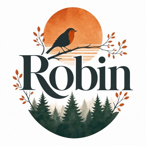 Tasse »Robin-Vogel mit Sonnenaufgang«