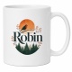 Tasse »Robin-Vogel mit Sonnenaufgang«