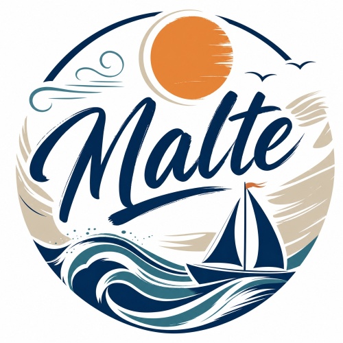 Tasse »Malte Segelboot & Sonne«