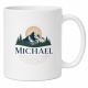 Tasse »Bergmotiv mit Name Michael«