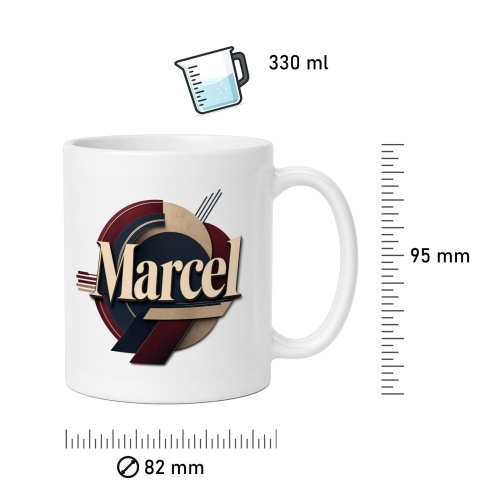Tasse »Marcel Retro Design«