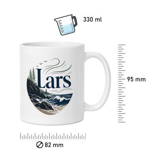 Tasse »Lars Küstenmotiv«