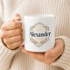 Tasse »Alexander« mit Lorbeer-Design