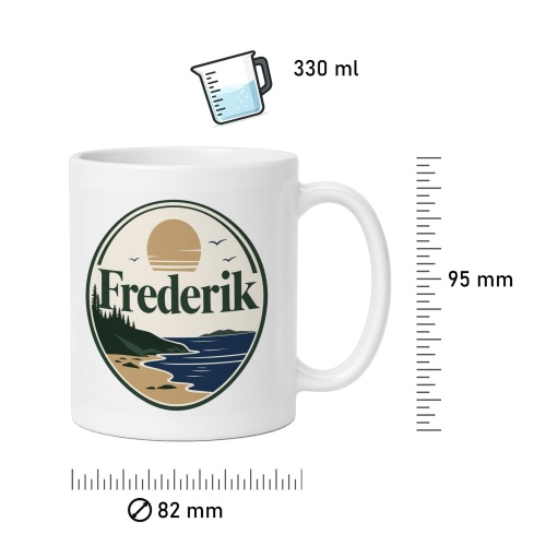 Tasse »Frederik Küstenlandschaft«