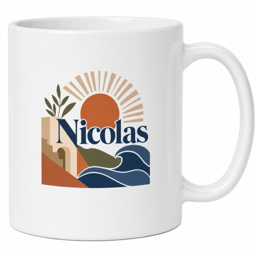 Tasse »Nicolas Sonnenaufgang & Wellen«