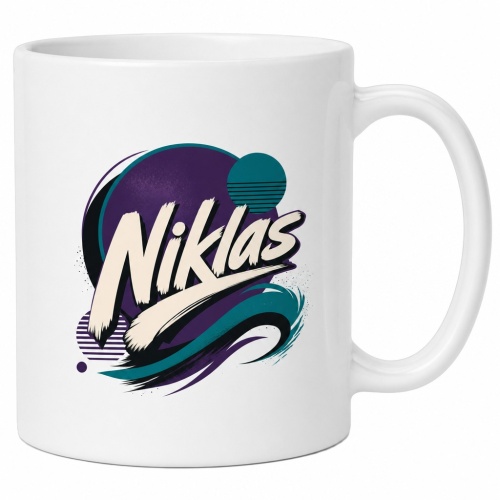 Tasse »Niklas Retro Design«