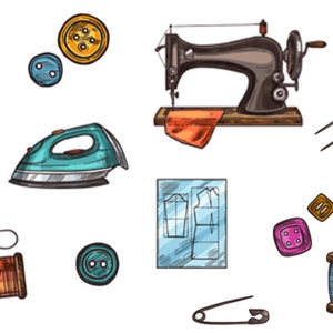 Tasse "Nähzubehör"