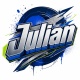 Tasse »Julian – Cooler Name im Graffiti-Stil«